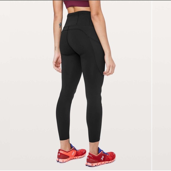 Lululemon Fast and Free Tight 7/8 Non- Reflective Nulux 25” Women’s size 4 - Picture 6 of 13